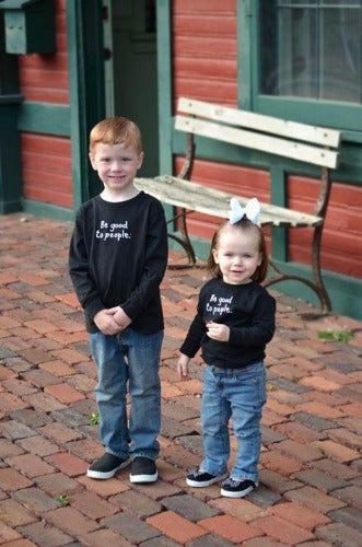 Signature Long Sleeve Kid Tee