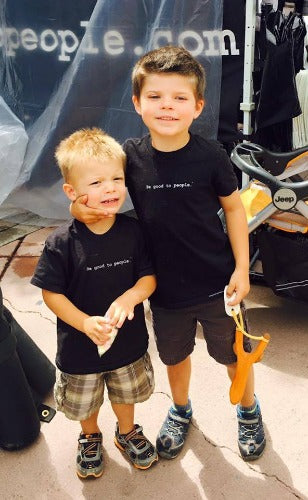 Be good to People Classic Youth Short Sleeve Tee