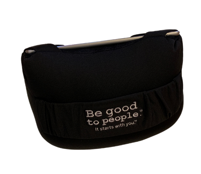 Be Good to People Classic Tablet Stand Travel Pillow