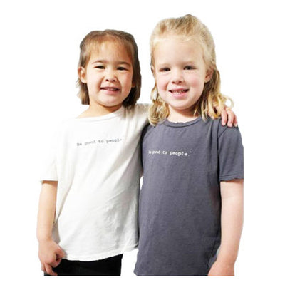 Be Good to People Classic Youth Destroyed Tee