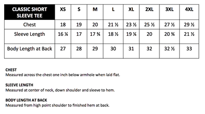 Classic Short Sleeve Tee (Women+Men)