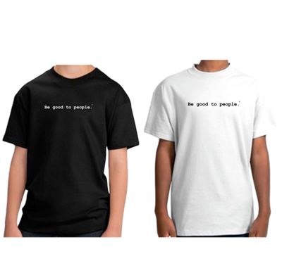 Be Good to People Classic Youth Short Sleeve Tee