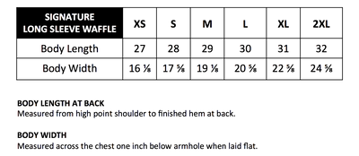Signature Waffle (Women+Men)