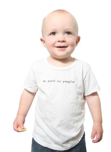 Be Good to People Classic Youth Destroyed Tee