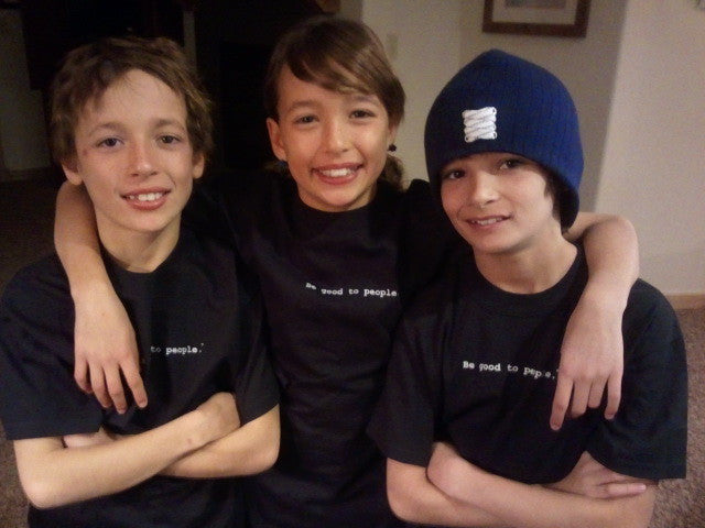 Be Good to People Classic Youth Short Sleeve Tee