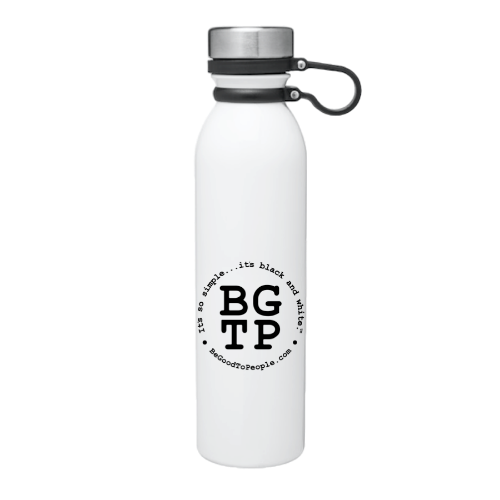 Be Good to People Classic Thermal Loop Canteen