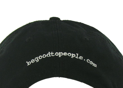 Classic Unstructured Baseball Cap (back view)