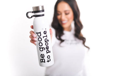 Be Good to People Classic Thermal Loop Canteen