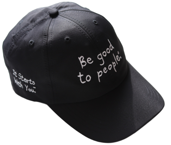 Be Good to People Signature Runners Hat