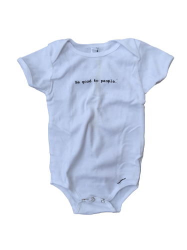 Be Good to People Classic Short Sleeve Onesie