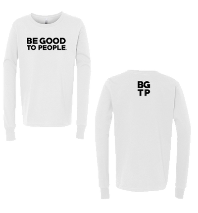 Be Good to People Legacy Youth Long Sleeve Tee