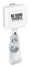 White Legacy Badge Reel front view