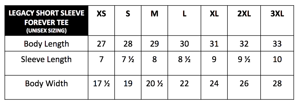 Legacy Short Sleeve Forever Tee