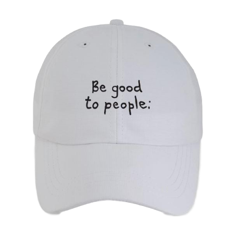 Be Good to People Signature Runners Hat