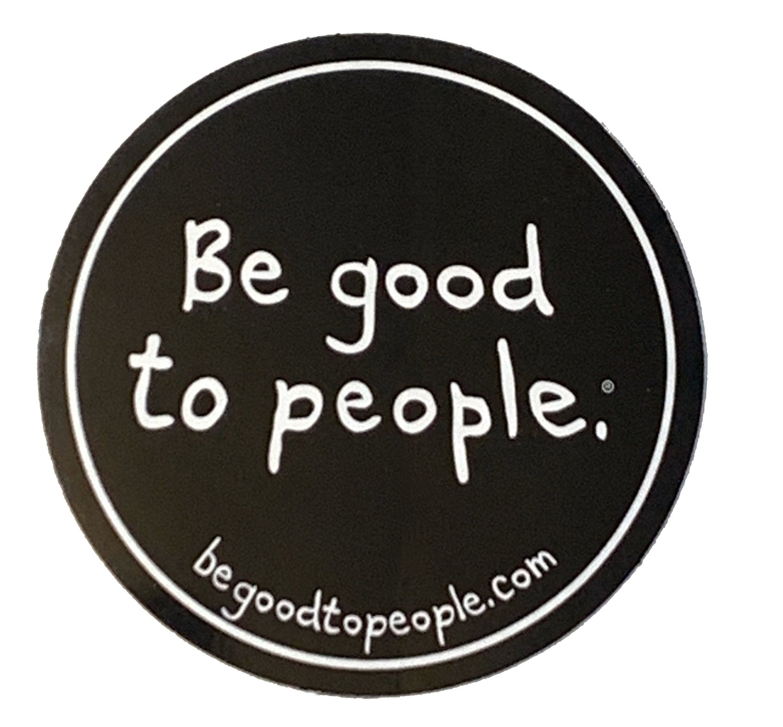 Signature Round Sticker