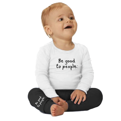 Be Good to People Signature Cozy Kid Pjs