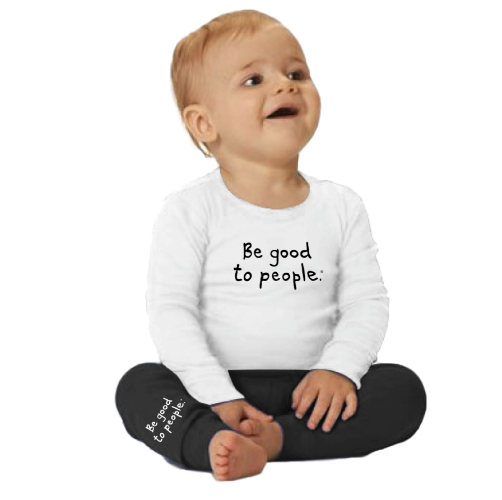Be Good to People Signature Cozy Kid Pjs