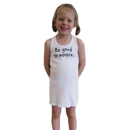 BGTP Signature Youth Tank Dress Be Good To People